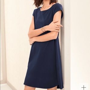 Eileen Fisher Black T-Shirt Dress